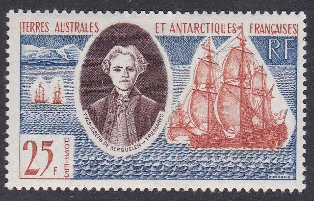 French Southern & Antarctic Territory Sc #20 Mint Hinged