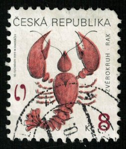 1999, Signs of the Zodiac: Cancer, 8 Kc, Czech Republic (T-9623)