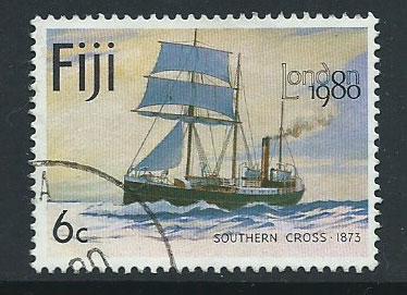 Fiji   QEII SG 596 VFU