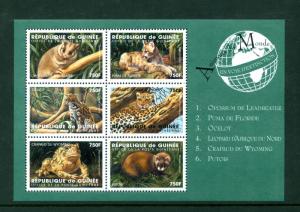 Guinea #1477 A-F 1998 Endangered Species, Mint.