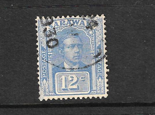 SARAWAK  1928  12c  BROOKE  FU  SG 84  