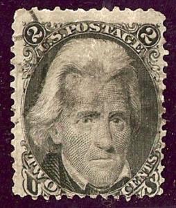 US Sc 73.  \Black Jack.\ Used.