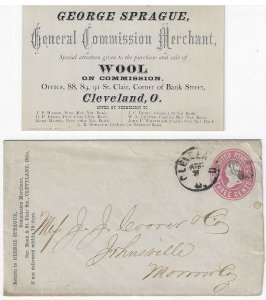 1869 - Commission Merchant Mail Advertising - Ephemera 1052