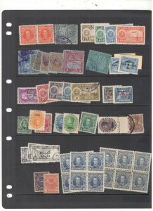 VENEZUELA COLLECTION ON STOCK SHEET MINT/USED