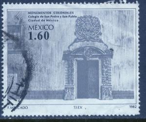 MEXICO 1303, Colonial Buildings and Monuments. Used. (985)