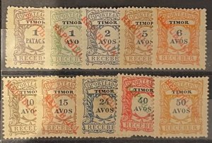 Timor, 1913, NGAI, SC J21-30, LH, VF