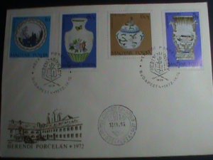 ​HUNGARY-FDC-1972-SC#2170- HEREND CHINA FACTORY FOUNDED IN 1839 MNH COVER VF