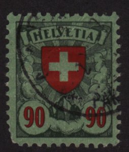 Switzerland 200 Coat of Arms 1924