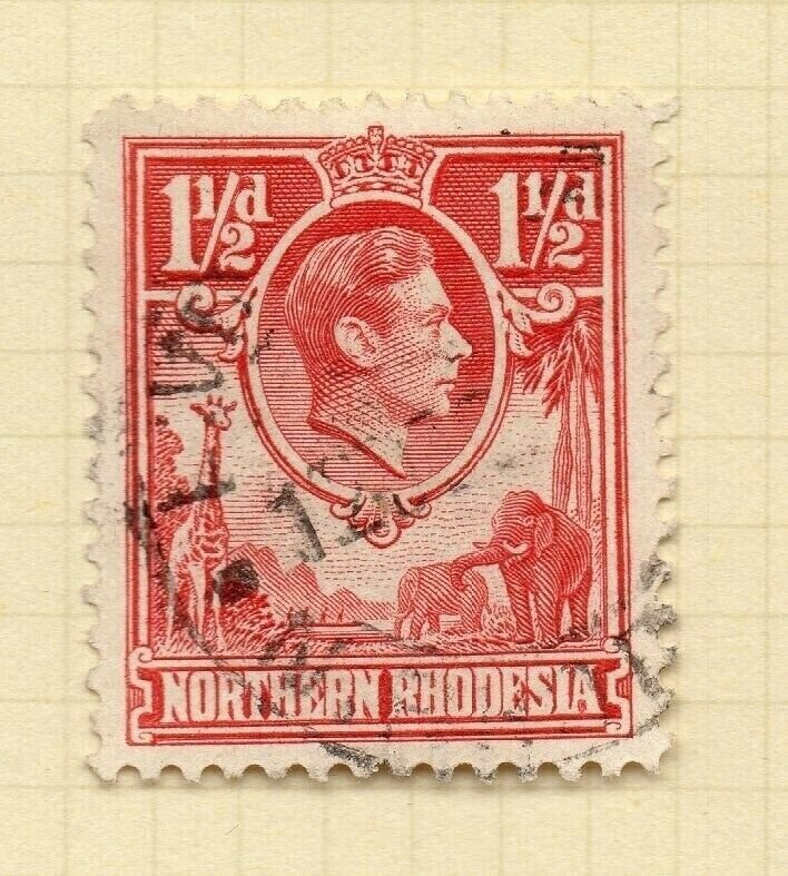 Northern Rhodesia 1938 Early Issue Fine Used 1.5d. NW-167032