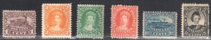 New Brunswick #6 to 10 F-VF Mint LH C$395.00 +++