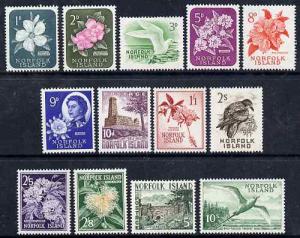 Norfolk Island 1960-62 definitive set complete 1d to 10s ...