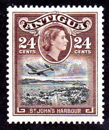 ANTIGUA 116 MH SCV $4.50 BIN $2.25 AIRPLANE