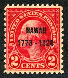 U.S. #647 MINT OG NH