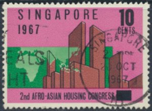 Singapore   SC# 80   Used    Housing     see details & scans