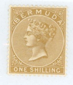 Bermuda #25a Unused Single (Queen)