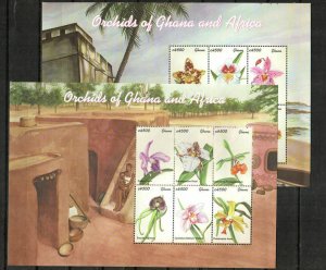 Ghana Stamp 2268-2269  - Orchids of Ghana and Africa