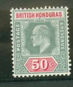 British Honduras #68 Unused Single