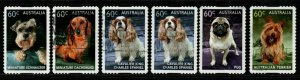 AUSTRALIA SG3943/7 2013 TOP DOGS SELF ADHESIVE FINE USED