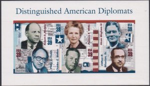 4076 Distinguished American Diplomats MNH