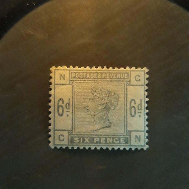 GB  105  1883 6d  unused  fine