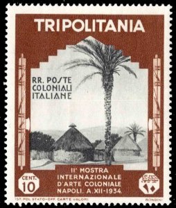 Tripolitania Scott 74 Unused hinged.