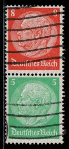 Germany Scott # 420, 418, used, se-tenant, Mi# S121