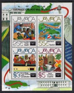 Jamaica 628a Souvenir Sheet MNH VF