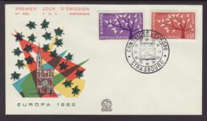 France 1045-1046 Europa 1962 U/A FDC