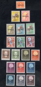 Dutch New Guinea Stamps # 1-19 MNH XF Scott Value $75.00