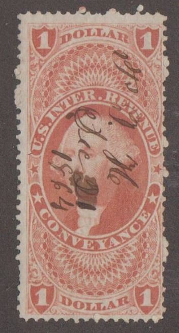 U.S.  Scott #R66c Revenue Stamp - Used Single