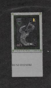 Bosnia & Herzegovina (MUSLIM ADM) Sc 436 NH ISSUE OF 2003 - ART