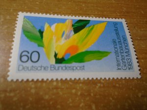 Germany  #  1391  MNH    Flowers