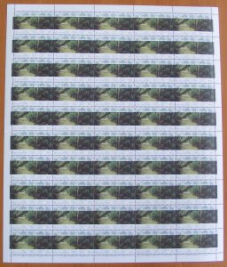 Australia 1993 85c World Heritage Sites (Fraser Island) sheet of 50 MUH**