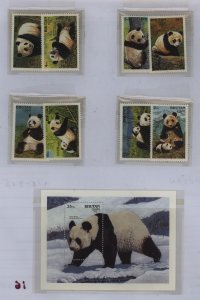 Bhutan #918-925/936  Souvenir Sheet