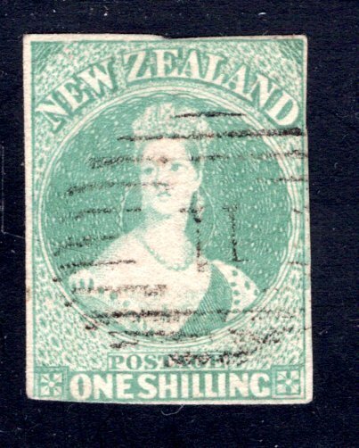 New Zealand  10   almost VF, Used, Cat $2250.00   .....  4330011