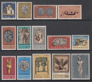 Cyprus 278-291 MNH VF