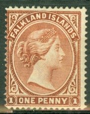 JA: Falkland Islands 11 mint CV $130