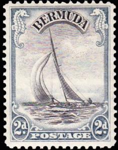 Bermuda Scott 109 Used.