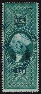 US. R93c. Used. H/S cancel. HR. (gr93c-1-)