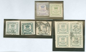 Spain #174/190/221A/221Ab Used Multiple