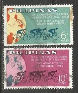 PHILIPPINES 939-40 VFU W932