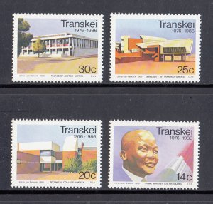 South Africa (Transkei) Scott #179-182 MNH