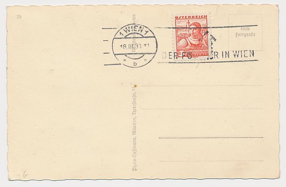 Postcard / Postmark Deutsches Reich / Germany / Austria 1938 Adolf Hitler