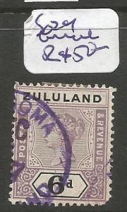 Zululand SG 24 See Cancel VFU (3cmz) 