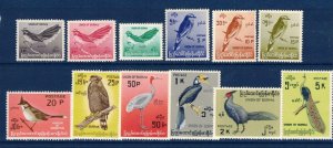 Burma Sc 176-87 MNH Set of 1964 - Birds - HJ06