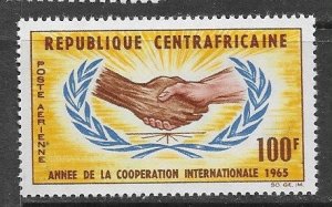 Central African Republic C26 MNH ICY x 19, vf. 2022 CV $30.40