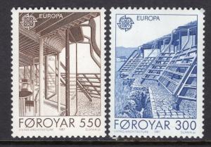 Faroe Islands 156-157 MNH VF