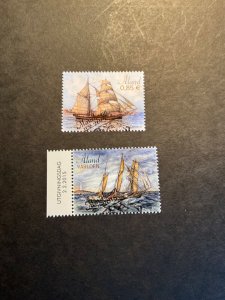 Aland Stamp# 390-1 used