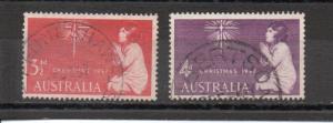 Australia 306-307 used (B)