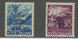 Italy/Trieste (Zone A) #82-83 Unused Single (Complete Set)